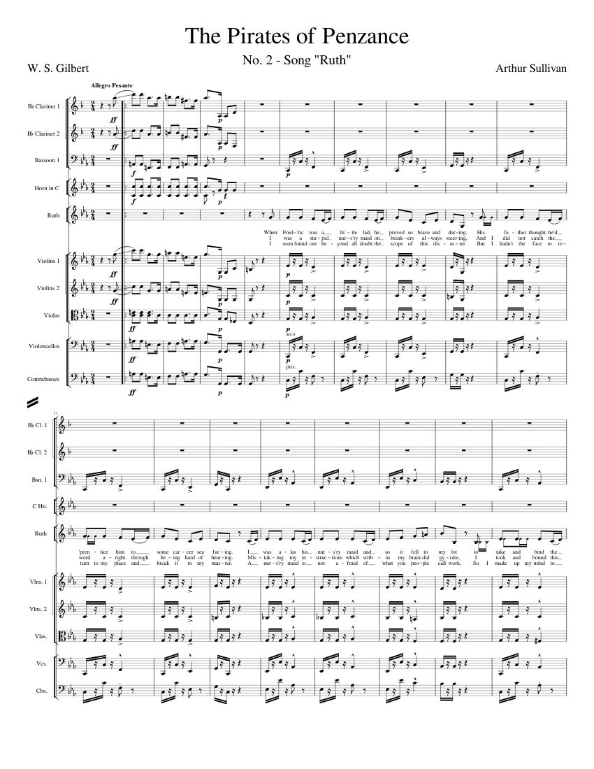 Pirates of Penzance - 02 (Song Ruth)