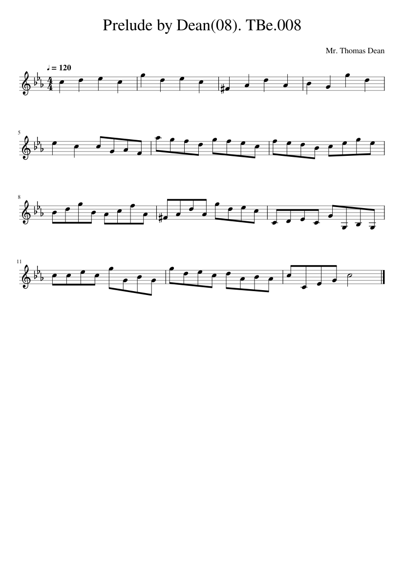 Prelude by Dean(08). TBe.008