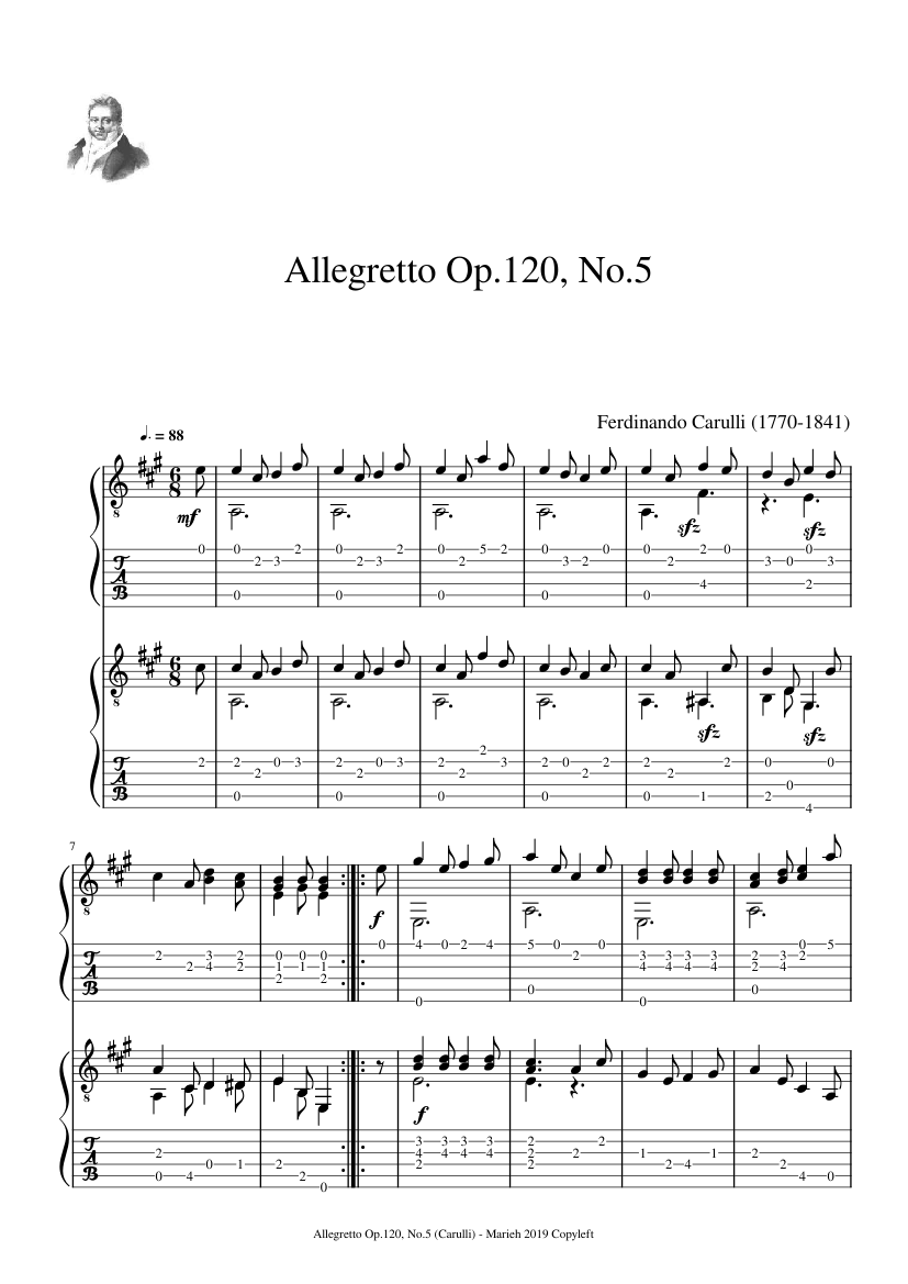 18 Morceaux Faciles et Progressifs Op.120