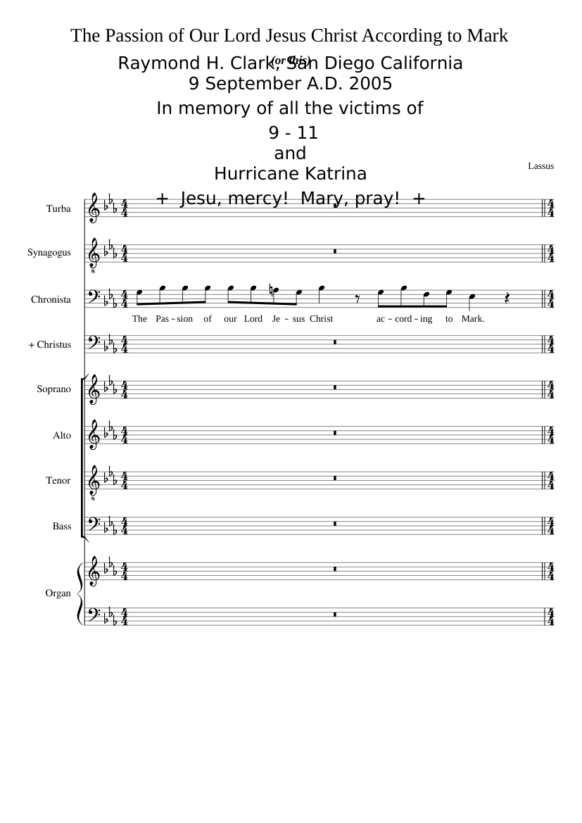 St. Mark Passion