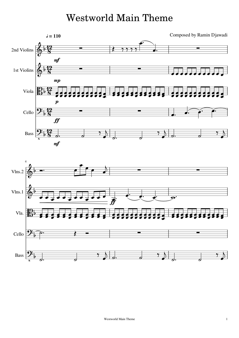 Westworld Theme