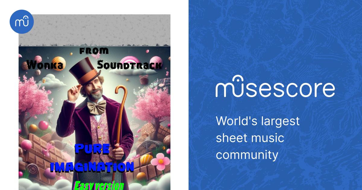 Pure Imagination Sheet music for Piano (Solo) Easy | Musescore.com