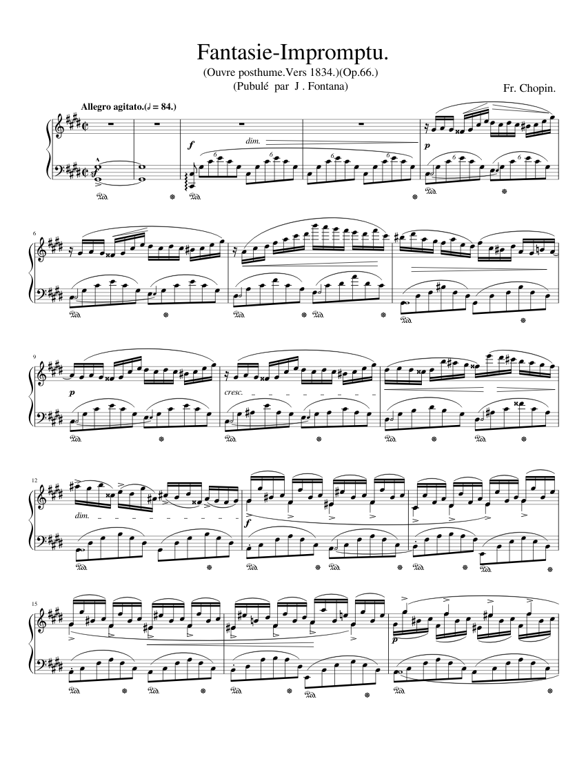 Fantaisie-impromptu Op.66