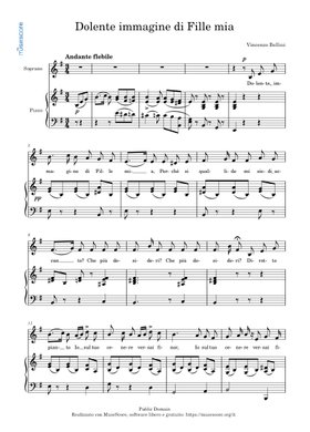 Voice and Piano sheet music | Play, print, and download in PDF or MIDI  sheet music on Musescore.com