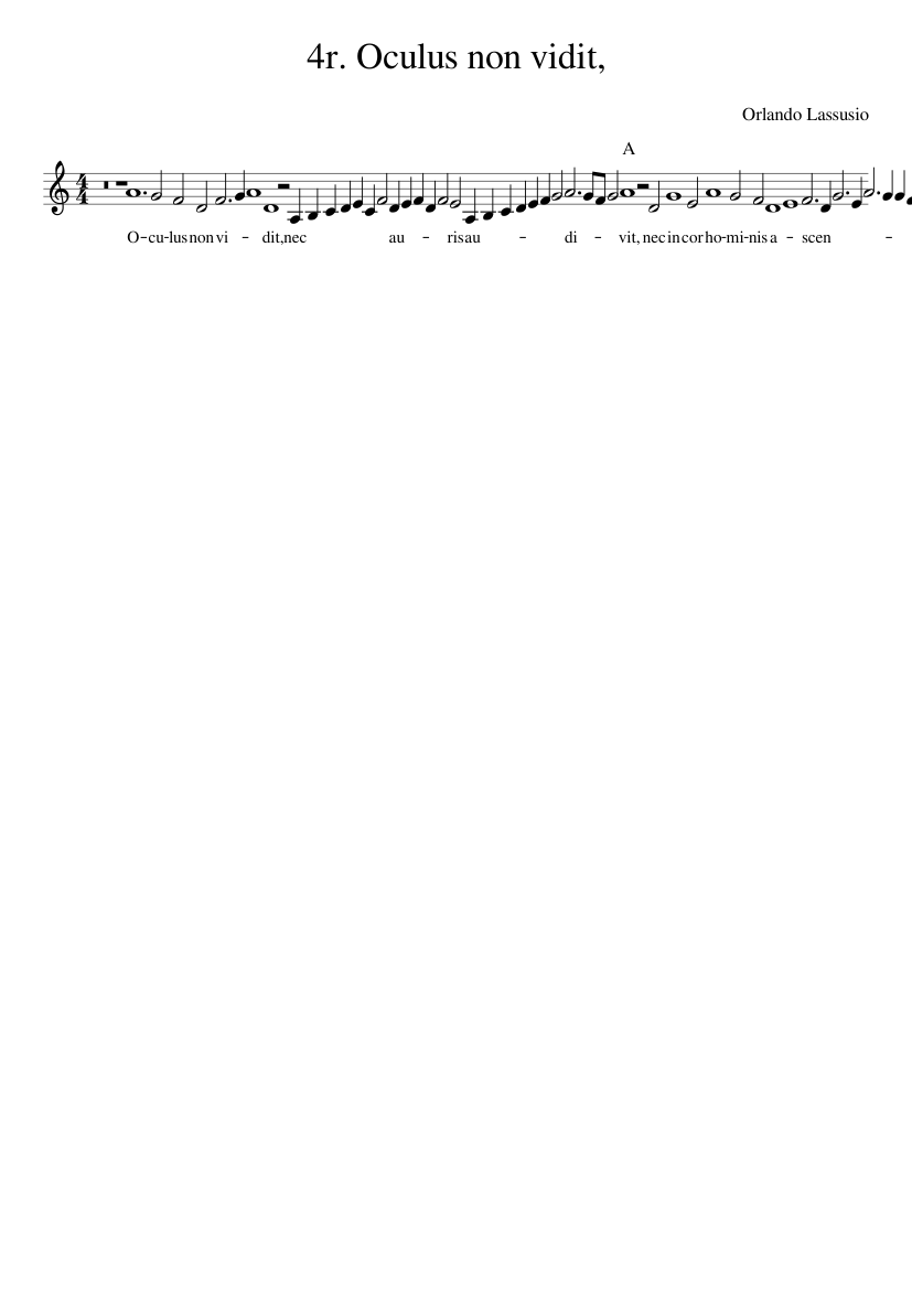 4r. Oculus non vidit