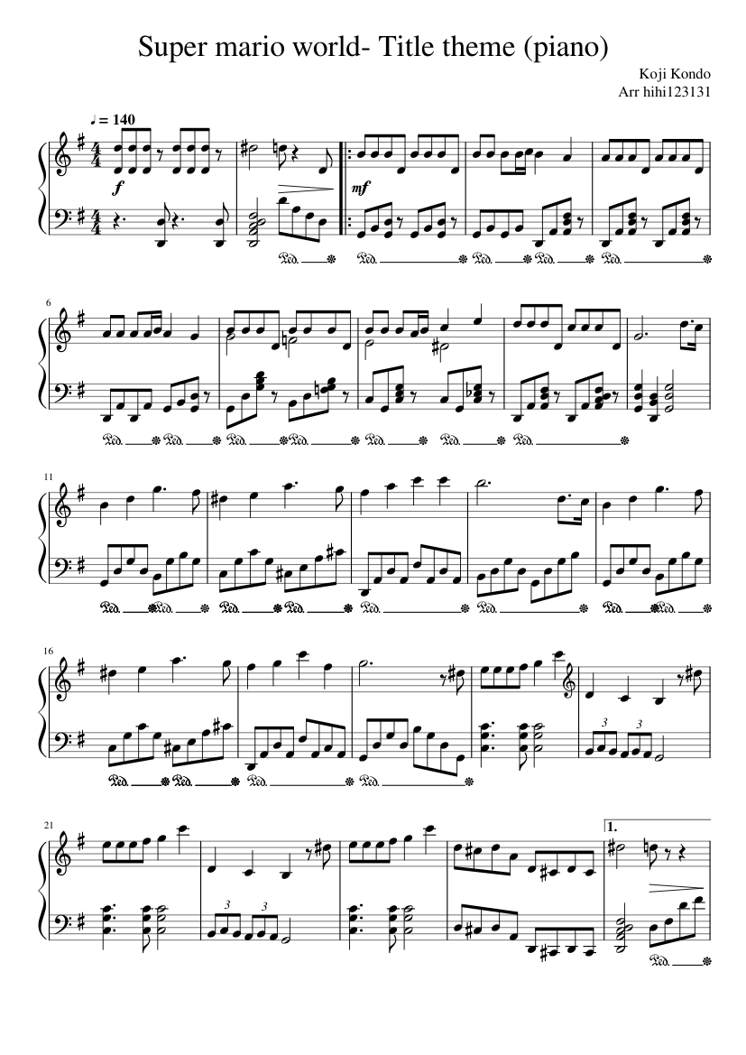 Super Mario World - Title Theme