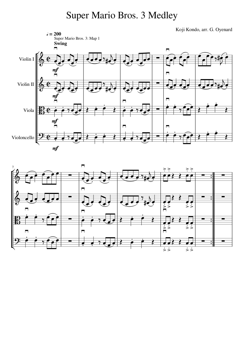 mario medley