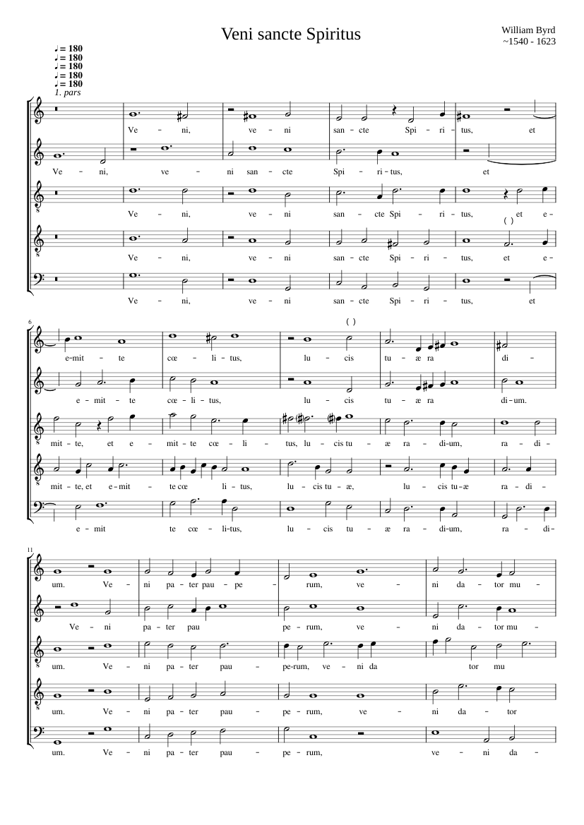 Veni Sancte Spiritus