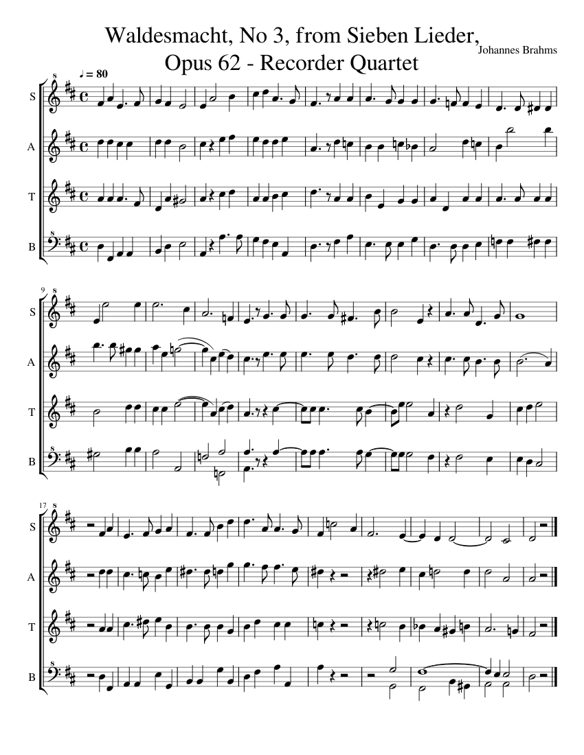 7 Lieder Op.62