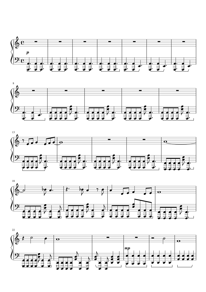 Far Cry 3 OST Sheet music for Piano (Solo) | Musescore.com