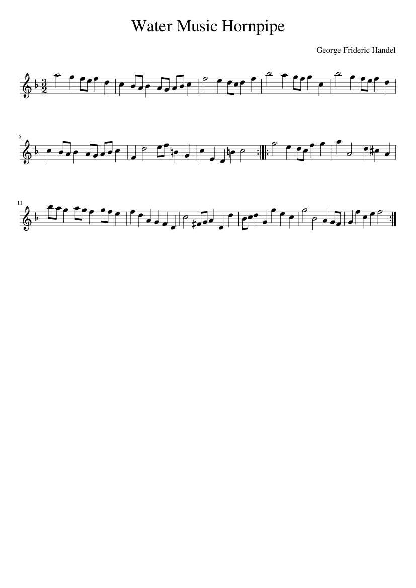 Water Music HWV 348-350