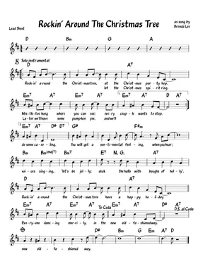 Country Music:Jingle Bell Rock-Brenda Lee Lyrics and Chords