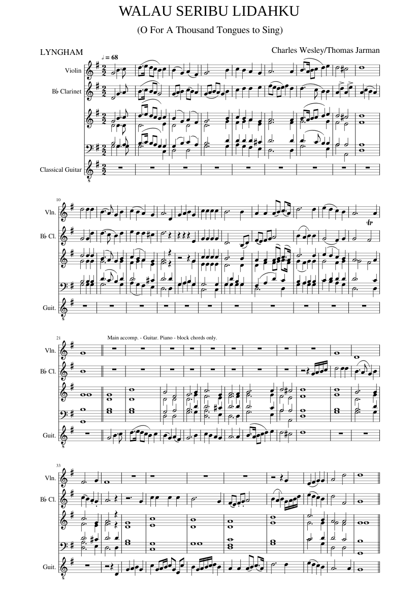 O for a thousand tongues to sing