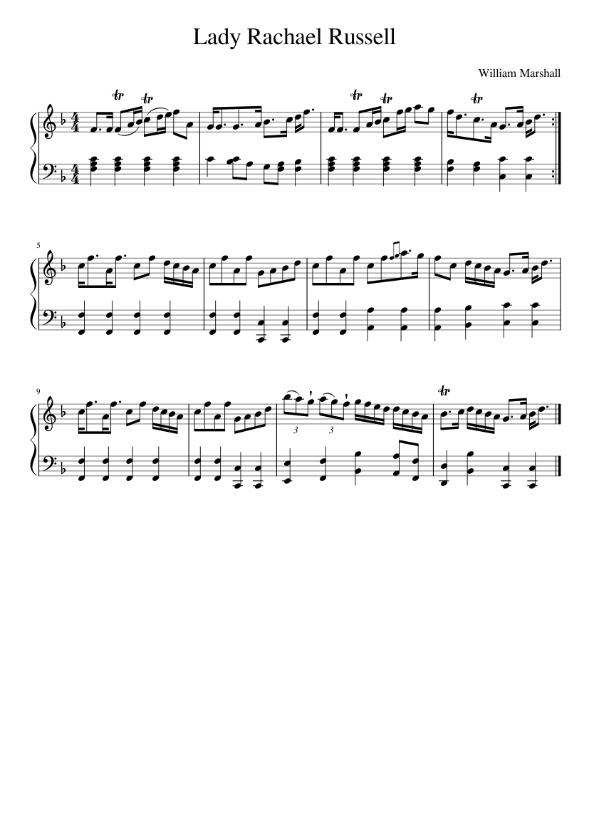 Lady Rachael Russell