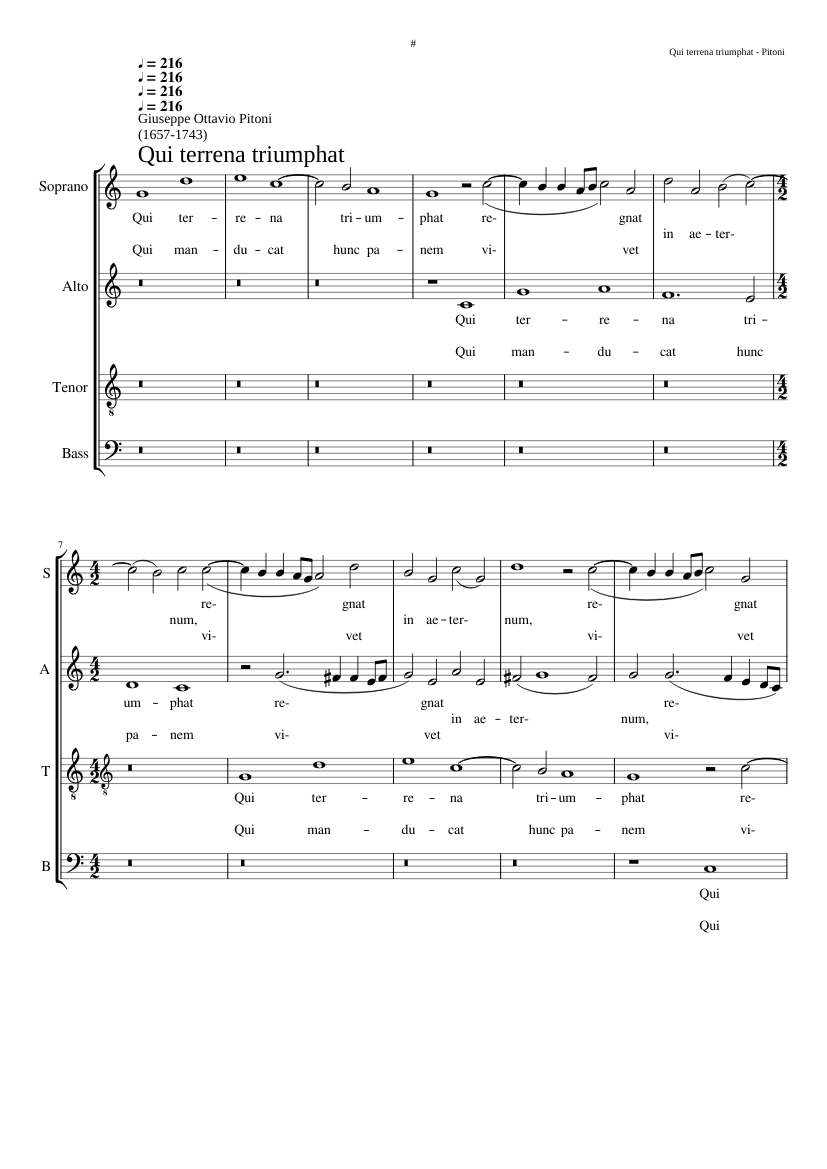 Qui terrena triumphat