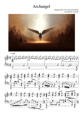 Free archangel by Two Steps From Hell sheet music | Download PDF or print  on Musescore.com