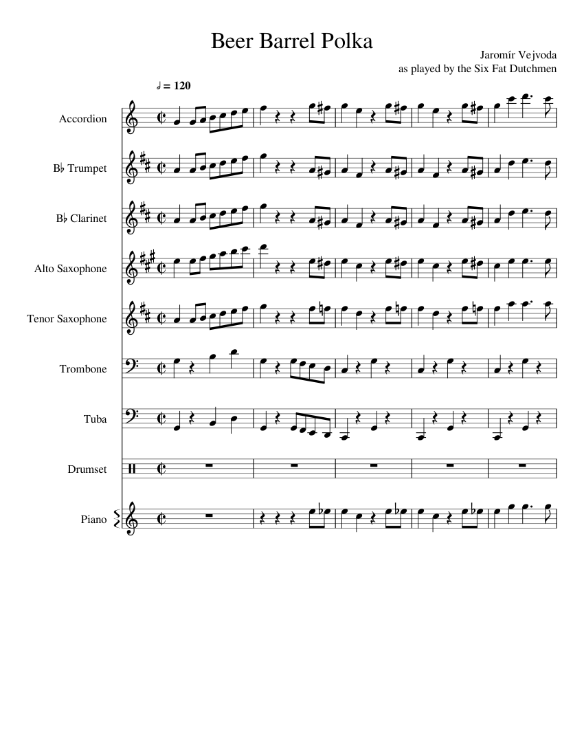 Beer Barrel Polka