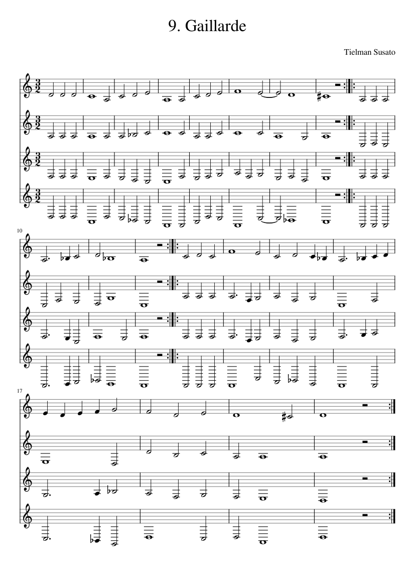 9. Gaillarde
