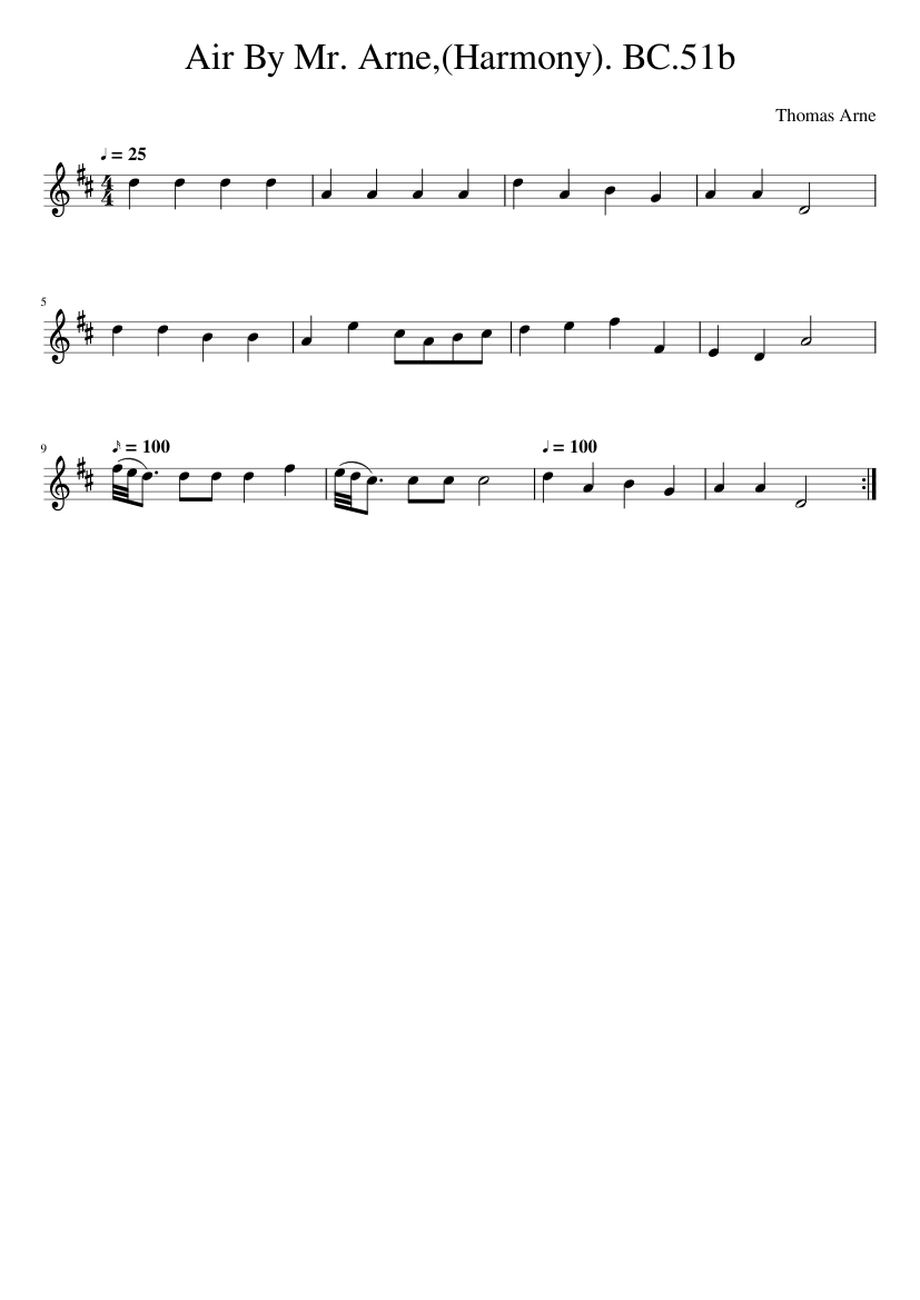 Air By Mr. Arne(Harmony). BC.51b