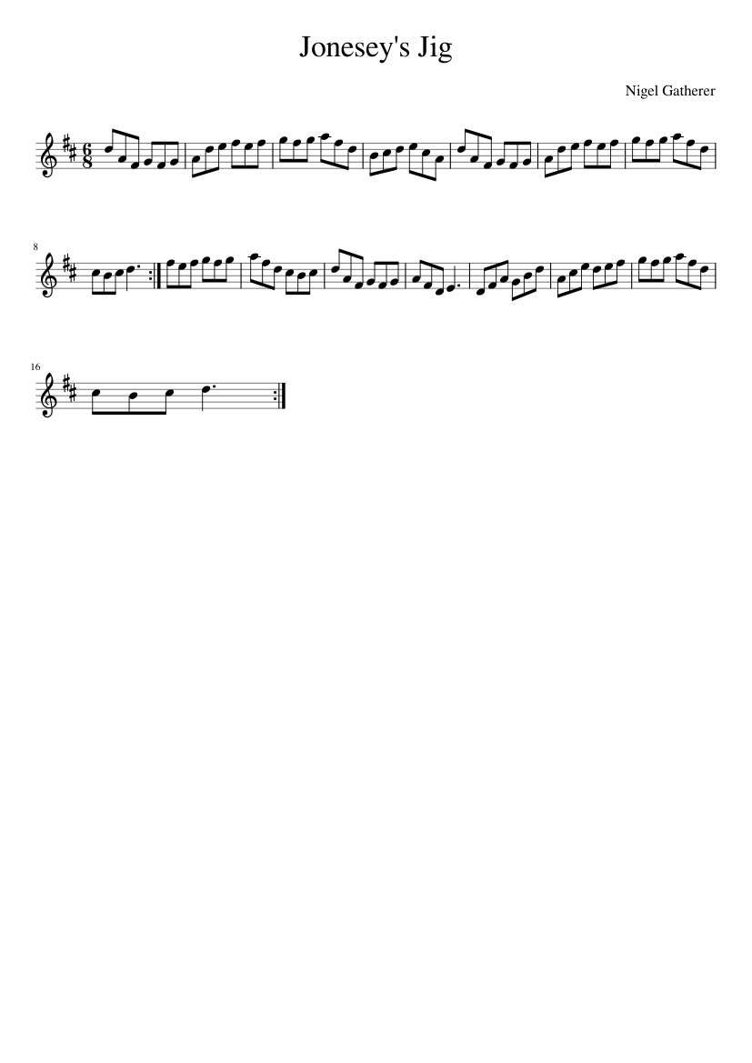 Jonesey's Jig