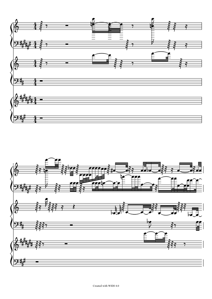 Mr.scruff Kalimba Piano Sheet music for Piano (Mixed Trio) | Musescore.com