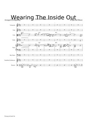 Free Wearing The Inside Out by Pink Floyd sheet music | Download PDF or  print on Musescore.com
