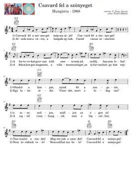 Free Hungária sheet music | Download PDF or print on Musescore.com