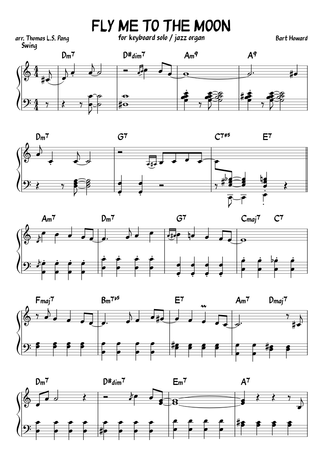 Fly Me To The Moon Sheet Music For Piano Solo Musescore Com fly me to the moon sheet music for