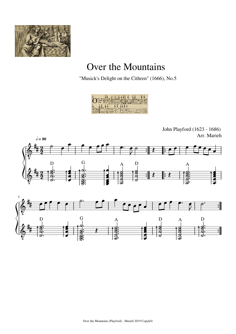 Musick's Delight on the Cithren
