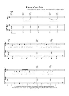Free Power Over Me by Dermot Kennedy sheet music | Download PDF or print on  Musescore.com