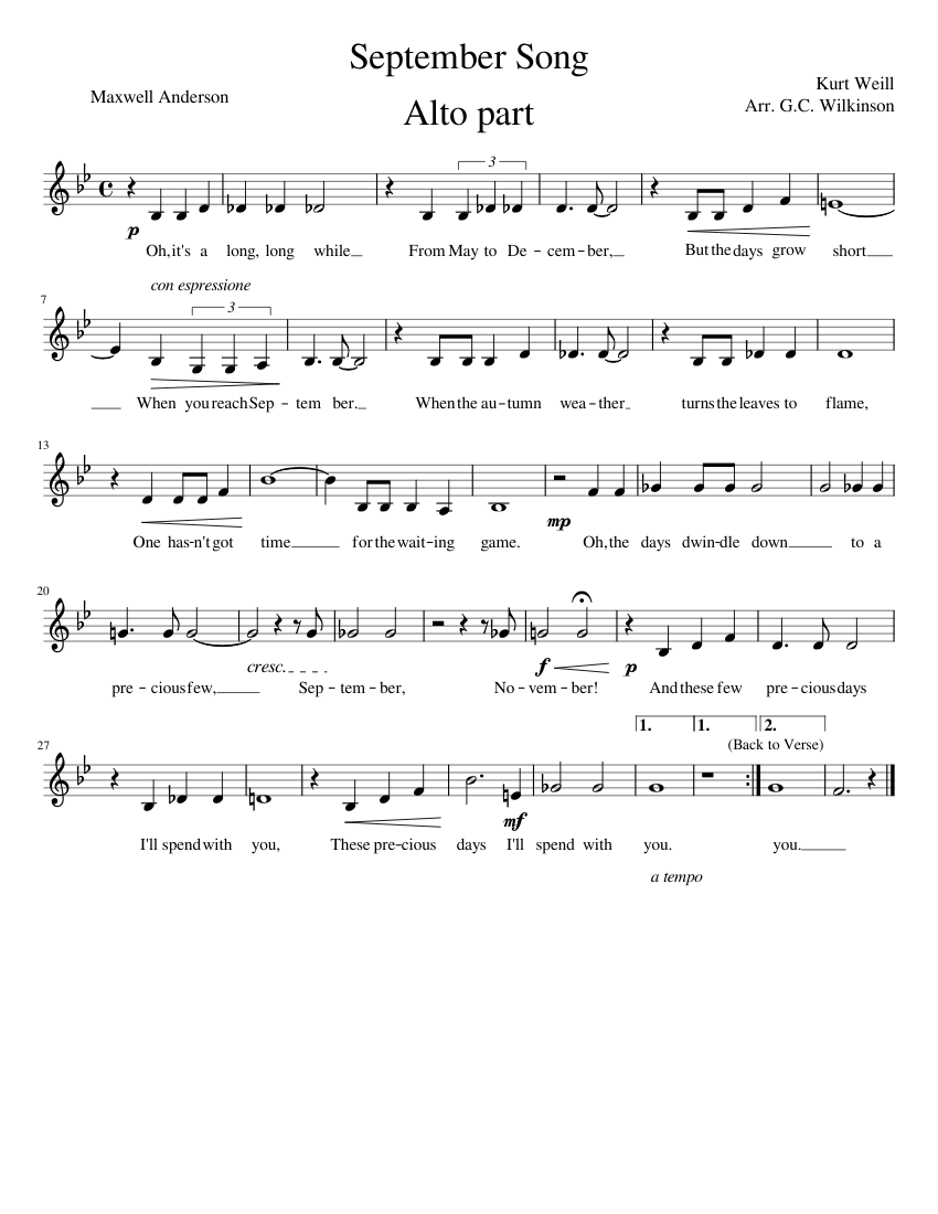 September song