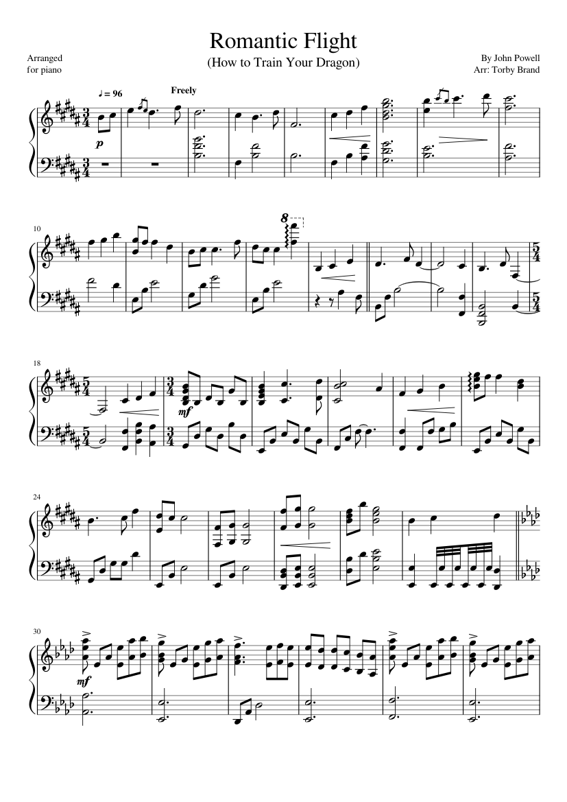 Romantic Sheet Music Collection 