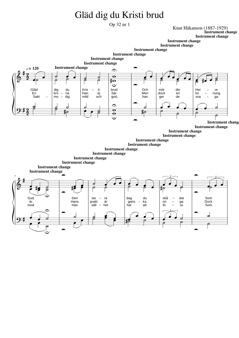 Gläd dig du Kristi brud