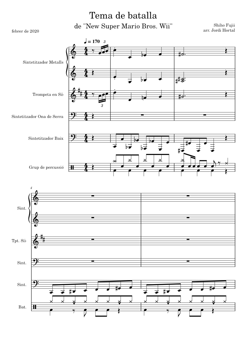 Mario Battle theme