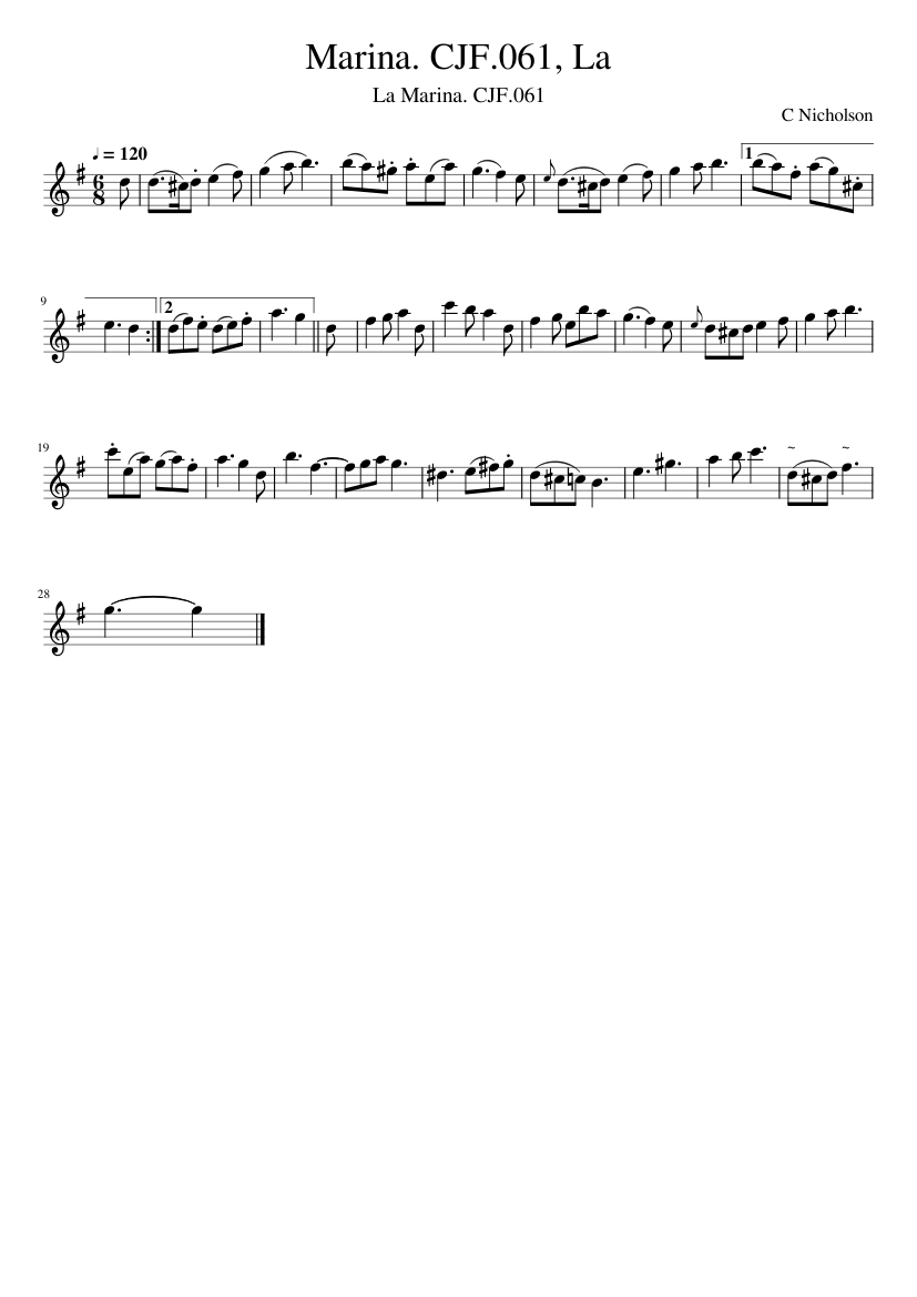 Marina. CJF.061 La