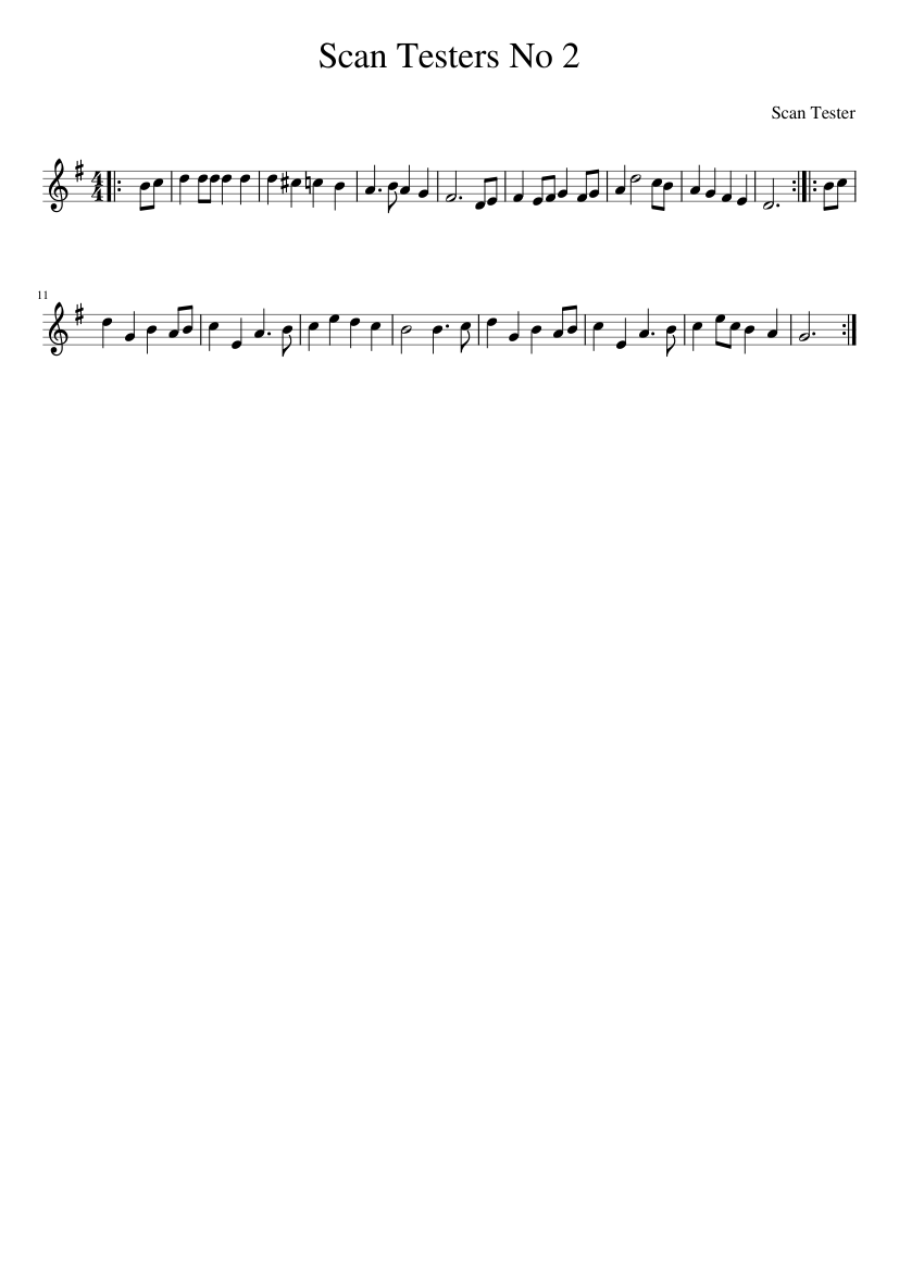 Scan Testers No 2