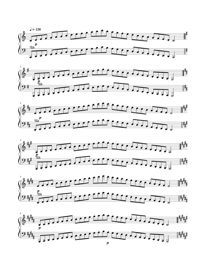 27d7f7d05569fab0f8ef21a79851fe24e1419cd6 Sheet music for Piano (Solo ...
