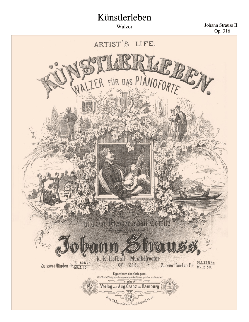 Strauss II - Künstlerleben Op. 316