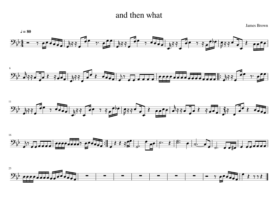 and then what Tuba Part