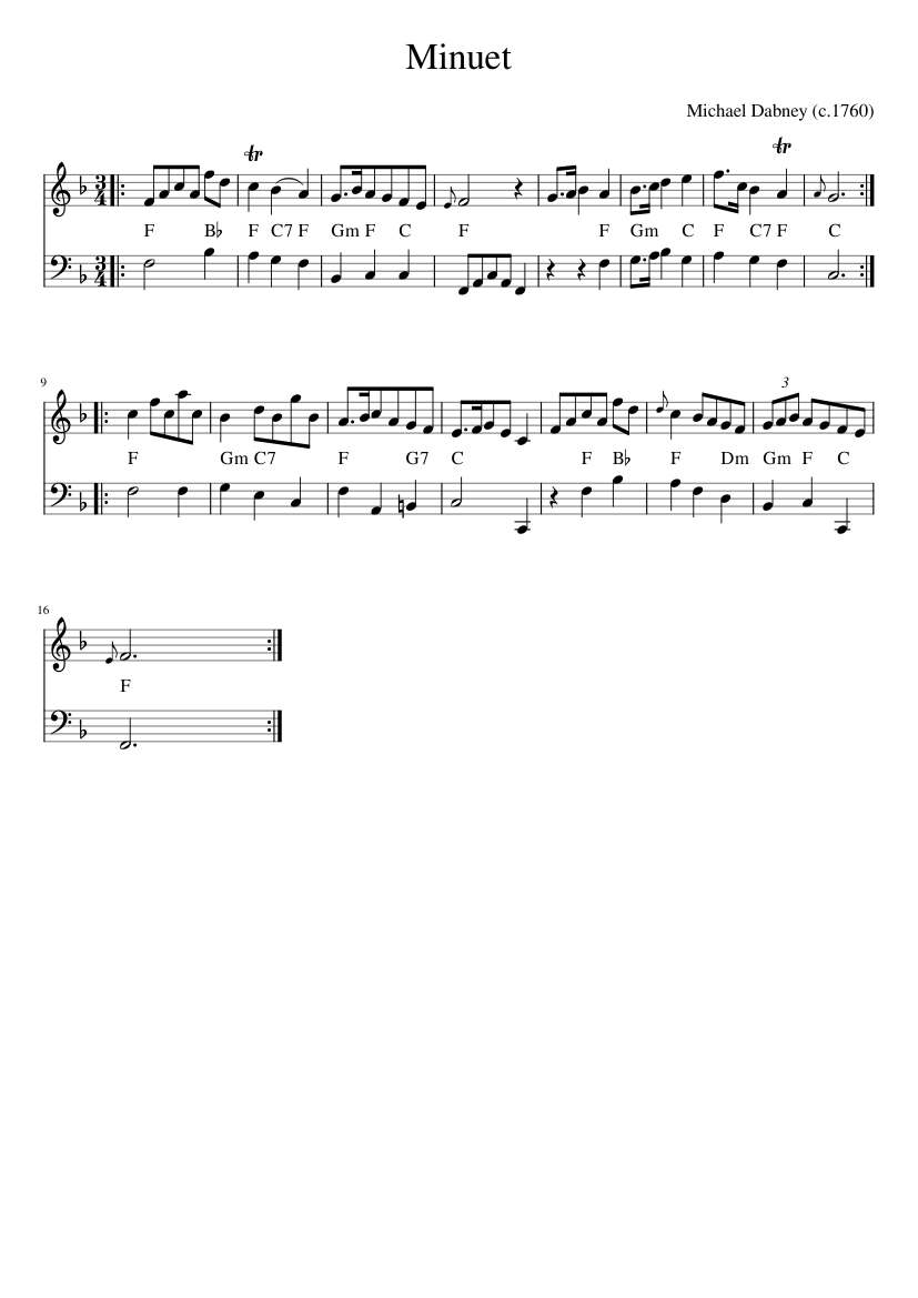 Minuet