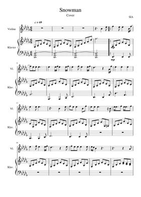 Free Sia sheet music | Download PDF or print on Musescore.com