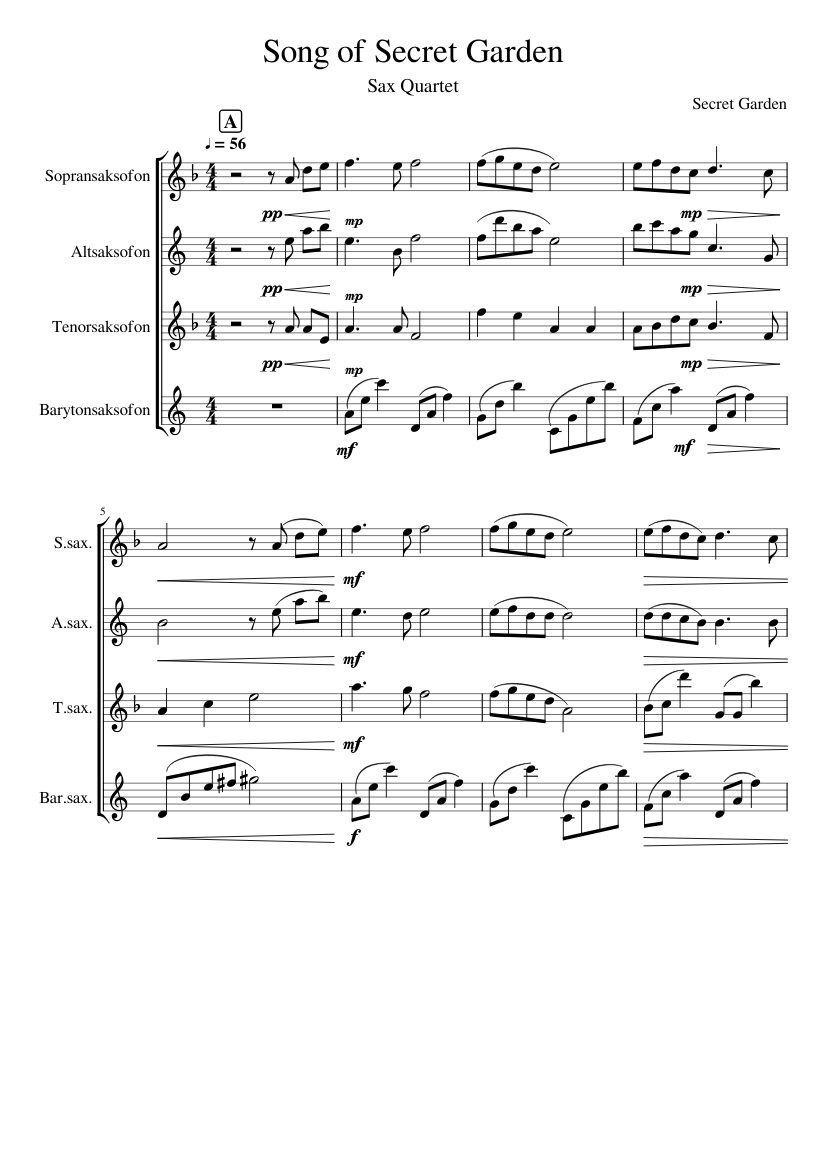 song from a secret garden