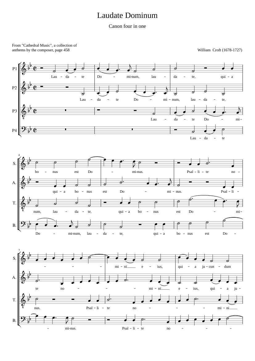 Laudate Dominum