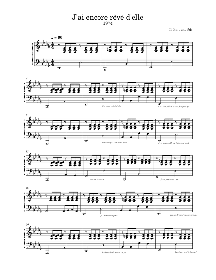 j-ai-encore-r-v-d-elle-il-etait-une-fois-sheet-music-for-piano