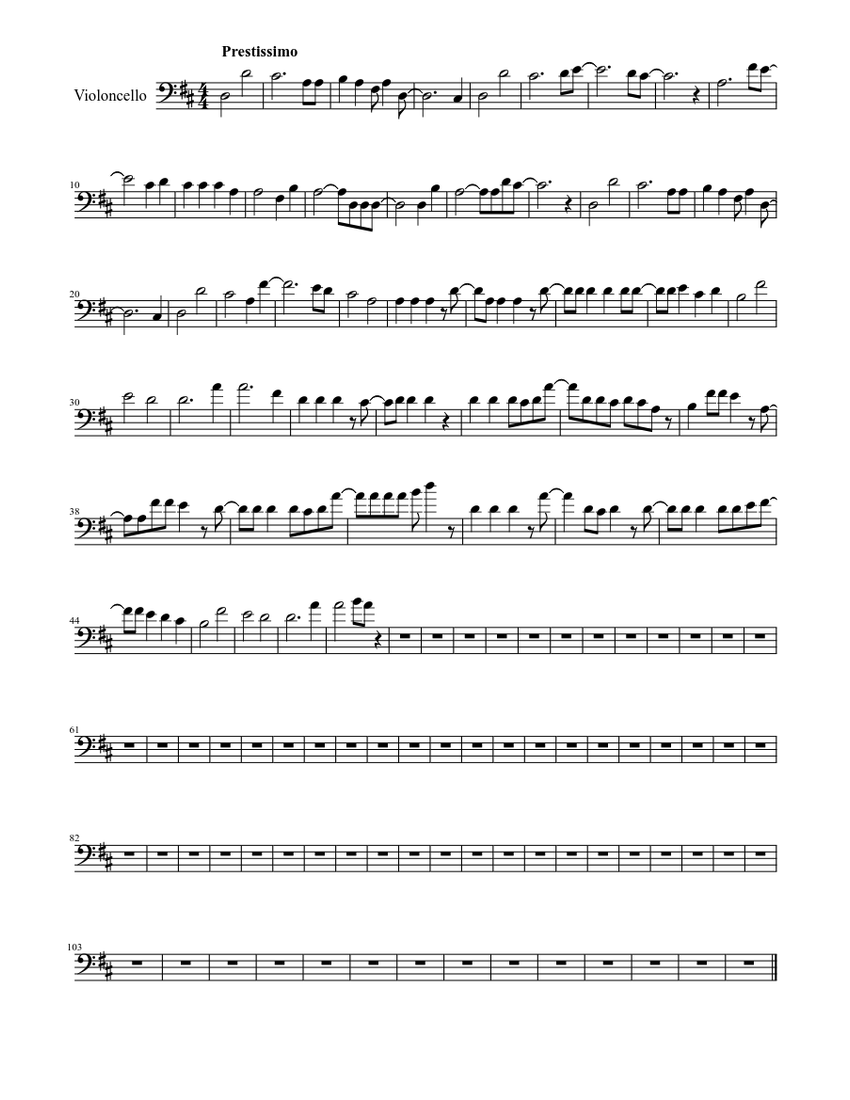How To Play Unnecessarily High On A Cello Sheet Music For Cello Solo 