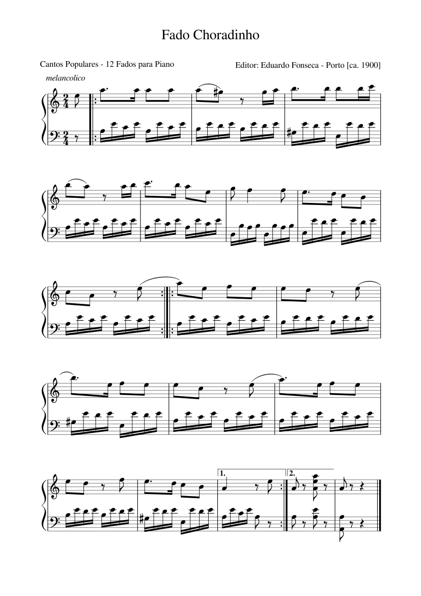 Fado Choradinho