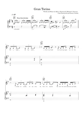 Free Gran Torino by Jamie Cullum sheet music | Download PDF or print on  Musescore.com