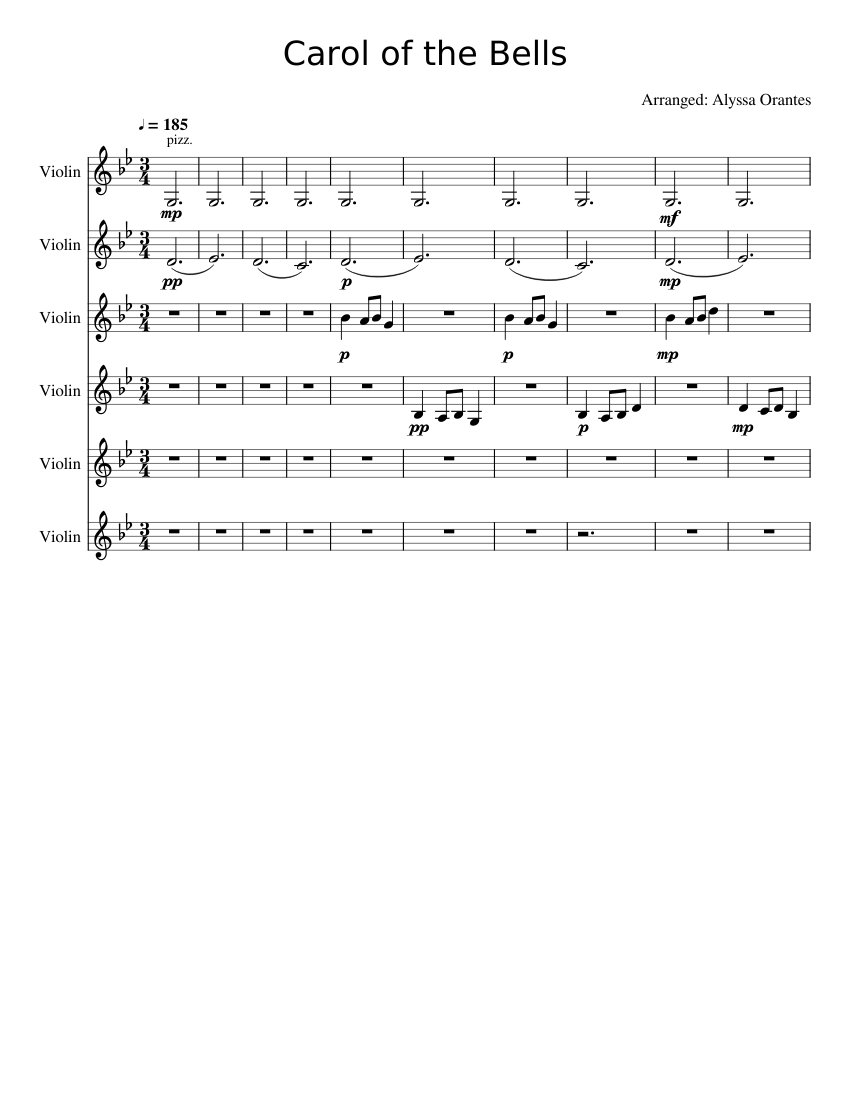 Carol of the Bells