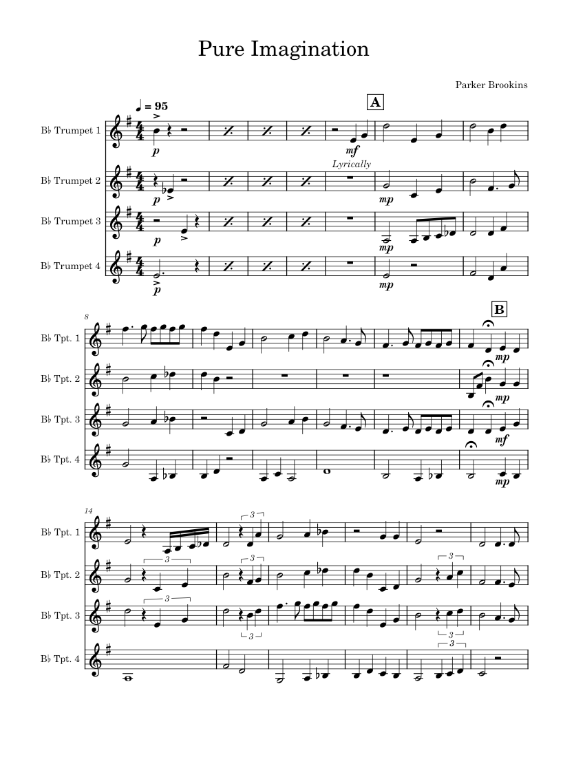 Pure imagination – Gene Wilder Pure imagination – Trumpet Choir