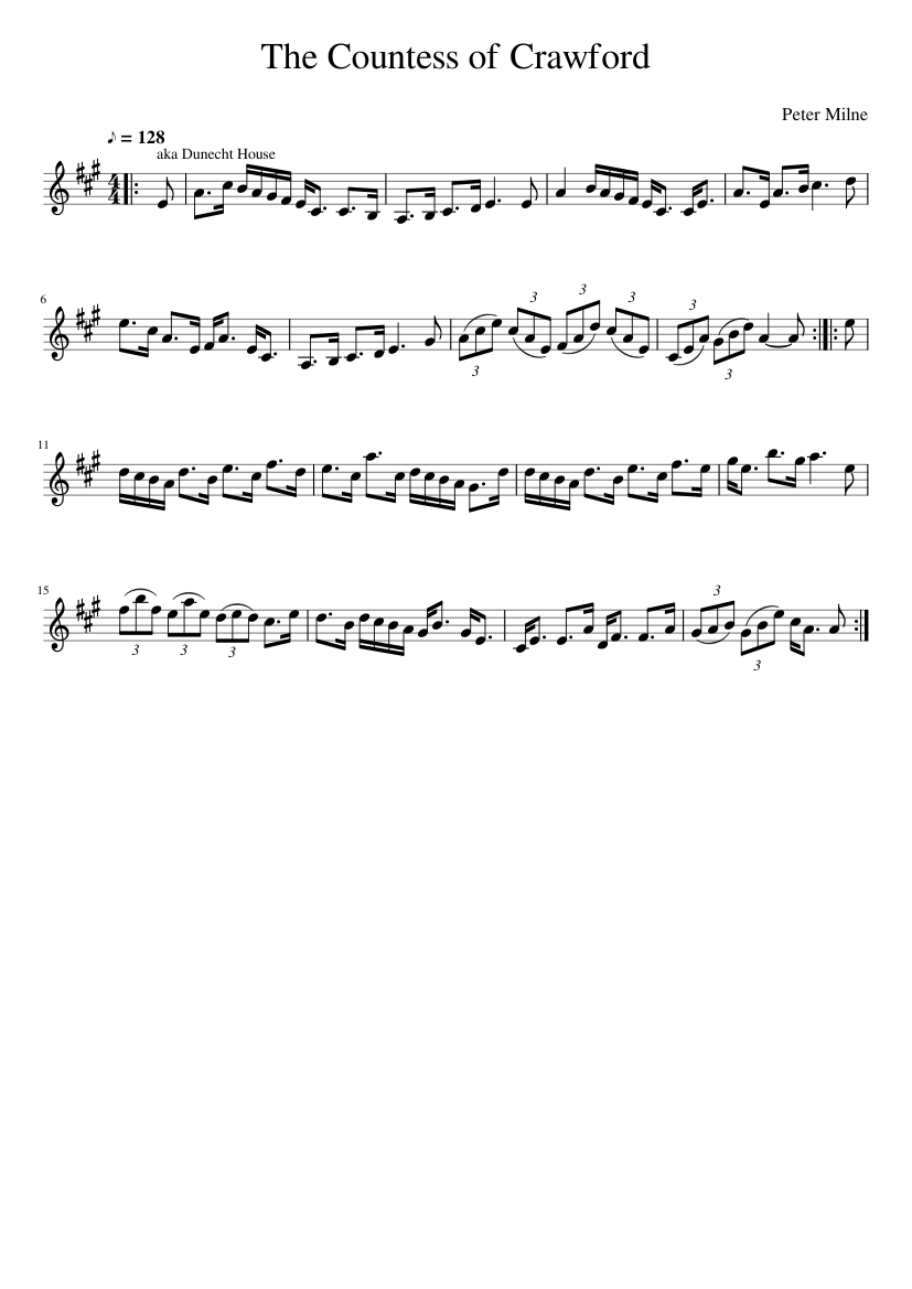 The Countess of Crawford